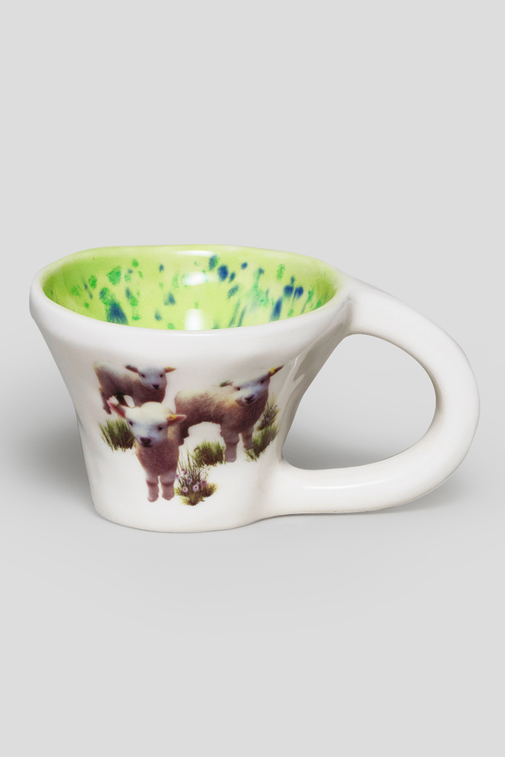 비애티튜드숍, 예스세라믹, sheep mug, 머그컵, 핸드메이드, handmade mug cup, yesceramic