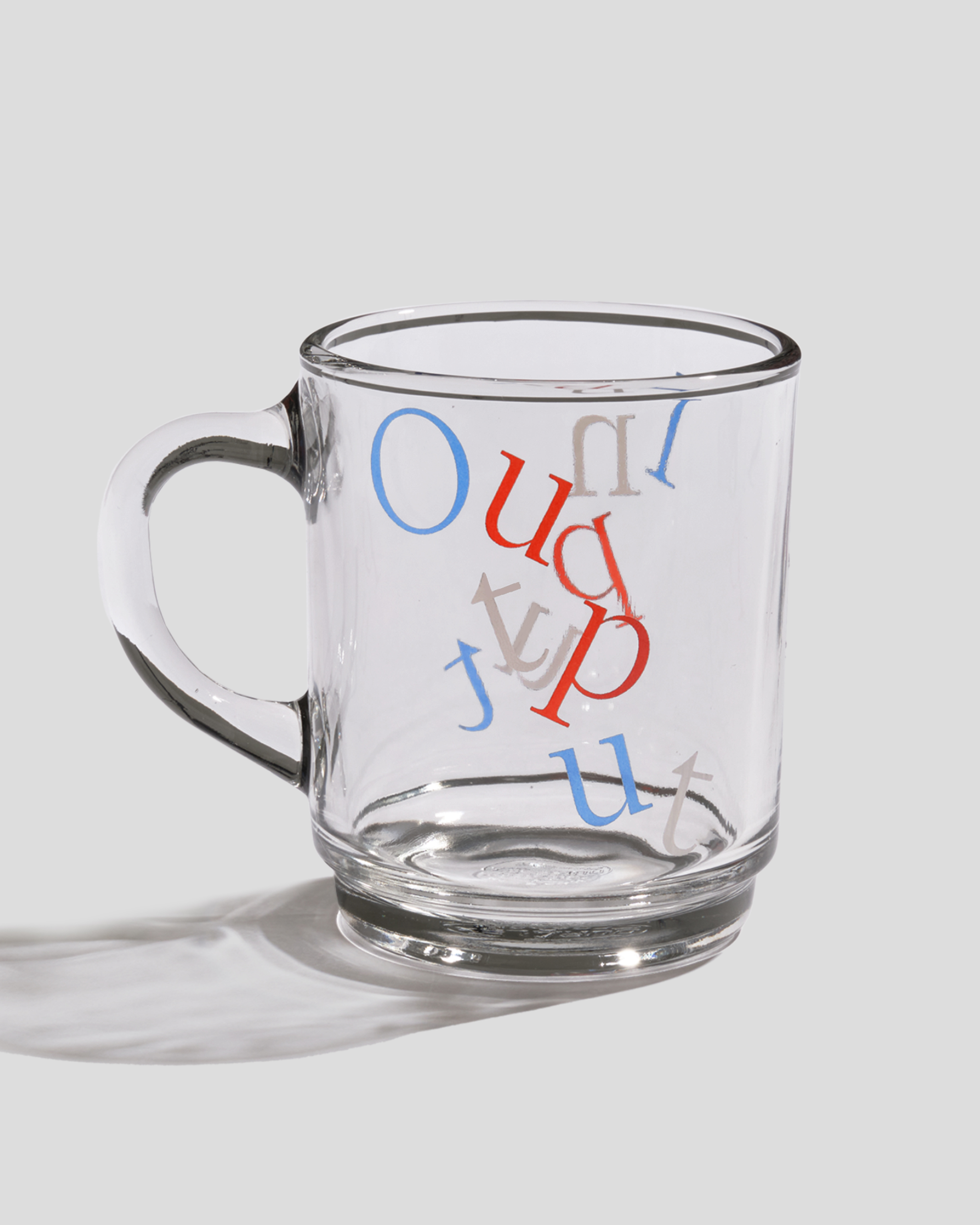 Input & Output Cup in White