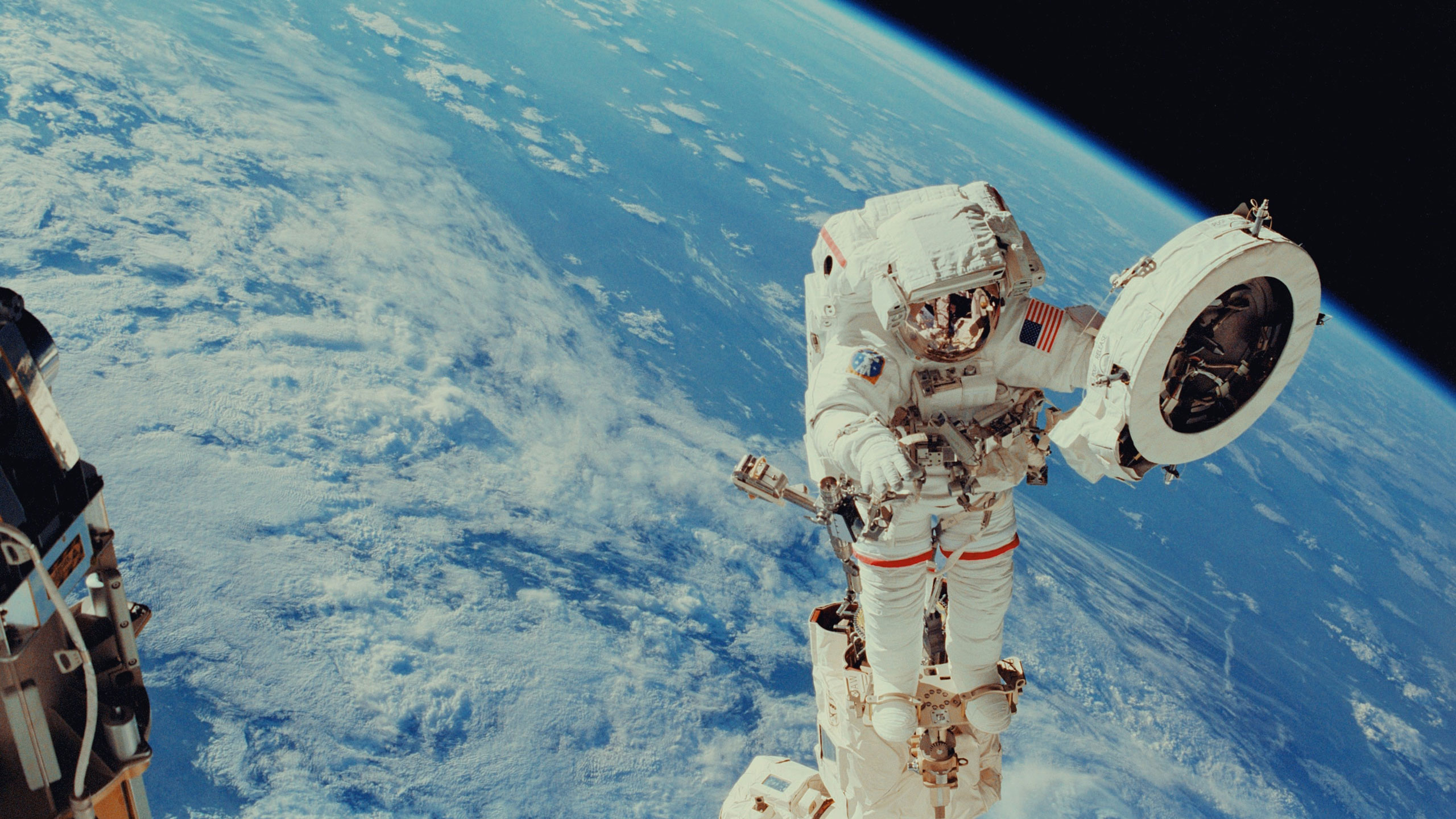 space, astronaut, earth, 우주